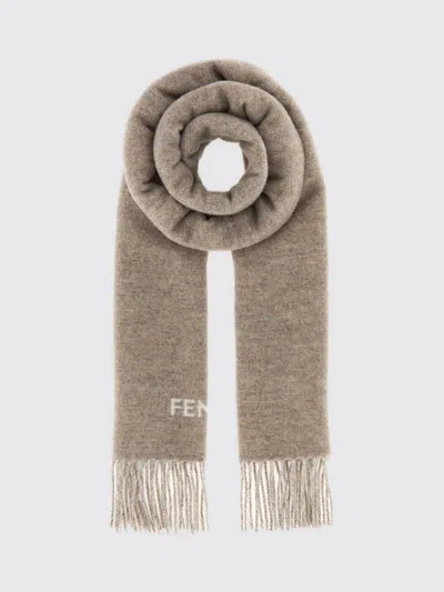 Fendi Scarf Men In Brown