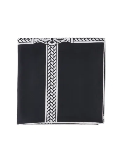 Fendi Scarf "selleria" In Black