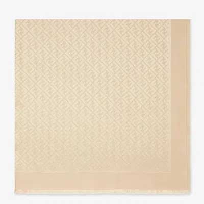 FENDI FENDI SCARF WITH JACQUARD FF