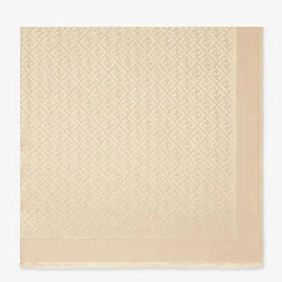 FENDI FENDI SCARF WITH JACQUARD FF