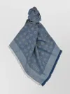 Fendi Scarf With Stylish Fringed Edges