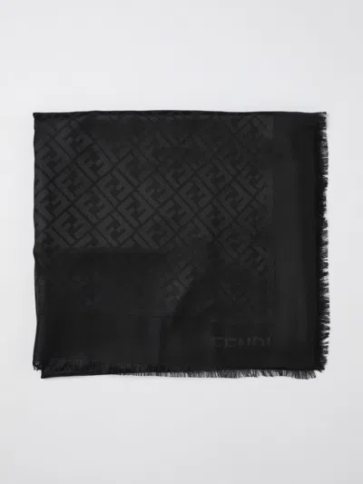 Fendi Scarf Woman  In Black