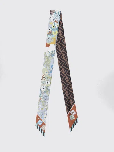 Fendi Scarf In Blue