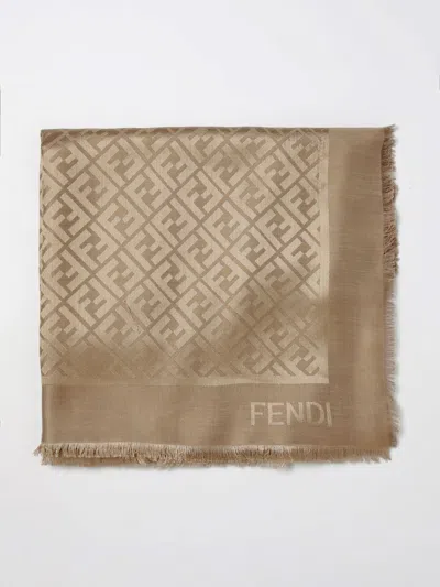 Fendi Scarf Woman  In Brown