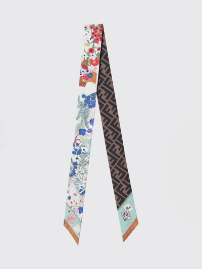 Fendi Scarf In Blue