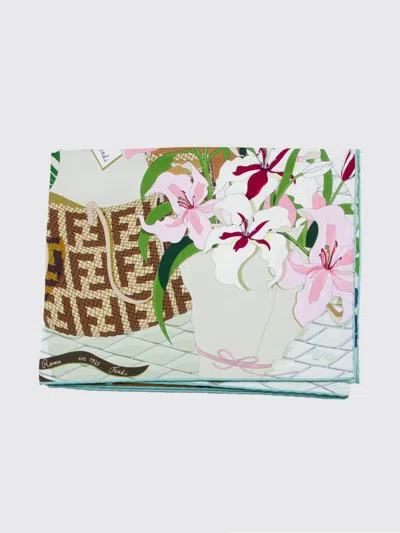 Fendi Scarf Woman  In Orange