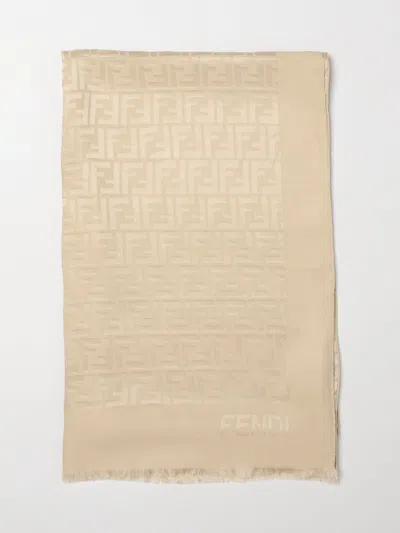 Fendi Scarf Woman  In Neutral