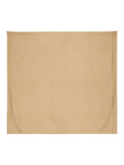 FENDI FENDI SCARFS BROWN