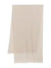 Fendi Dove Grey Cashmere-silk Veil Scarf In Grey