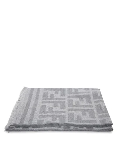 Fendi Scarves In Gray
