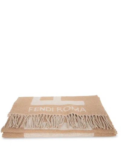 Fendi Scarves In Neutral