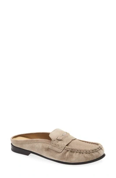 FENDI FENDI SCRUNCH LEATHER MULE