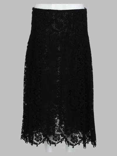 Fendi Sculpted Tailored Skirt In Black