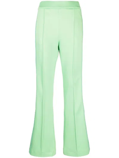 Fendi Seam-detail Track Pants In Green