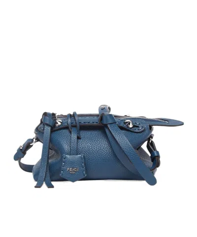 Fendi Selleri Mini Handbag In Blue
