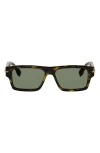 Fendi Selleria 54mm Rectangular Sunglasses In Yellow