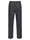 Fendi Denim Jeans In Blue