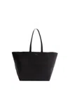 Fendi Shopping Bag Diagonal Selleria Large In Pelle In Black  