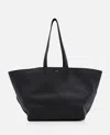 Fendi Shopping Bag Diagonal Selleria Large In Pelle In Black