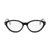 Fendi Geometric Flat Mirror In Black