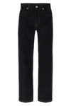 Fendi Basic Straight-leg Jeans In Black
