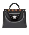 Fendi Selleria Peekaboo Iseeu Soft Medium In Black