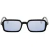 Fendi First Embellished Rectangular Sunglasses In Multi