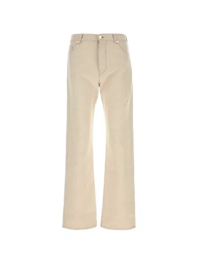 Fendi Denim Regular Denim Selleria In Neutral