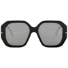 Fendi Selleria Square Sunglasses In Black