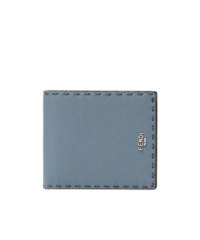 Fendi Selleria Wallet In Blue