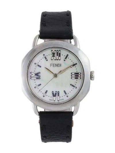 Pre-owned Fendi Selleria Watch In Multi