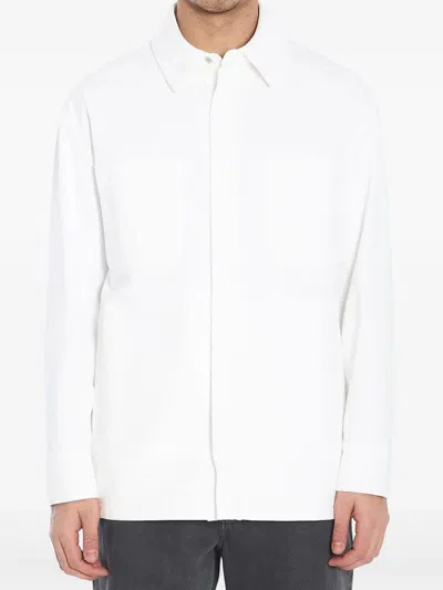 FENDI FENDI  SELLERIA WHITE DENIM JACKET