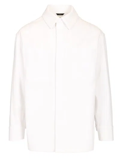 Fendi Selleria White Jeans Jacket Jackets White