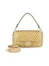 FENDI FENDI SEQUIN EMBELLISHED MEDIUM BAGUETTE BAG