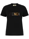 Fendi T-shirt In Black