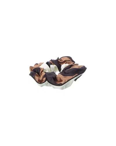 Fendi Set Of 2 Hair Ties In Metallic