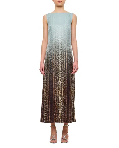FENDI FENDI SHADED MIDI DRESS