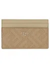 Fendi Compact Geometric Pattern Card Holder
