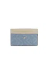 Fendi Shadow Cardholder In Blue