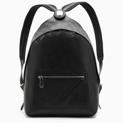 Fendi Shadow Diagonal Backpack In Black