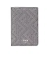Fendi Shadow Double Fold Card Set In Gray