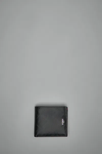 Fendi Shadow Wallet In Black