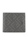 Fendi Shadow Wallet In Grey