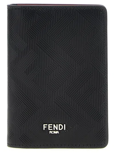 Fendi Shadow Wallets And Card Holders Black