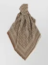 Fendi Shawl Square Fringed Edged