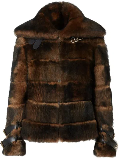 FENDI FENDI SHEARLING JACKET CLOTHING
