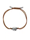 Fendi Shell-detail Cord Bracelet