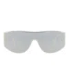 Fendi Shield-frame  Sunglasses With Saddle Nose Bridge