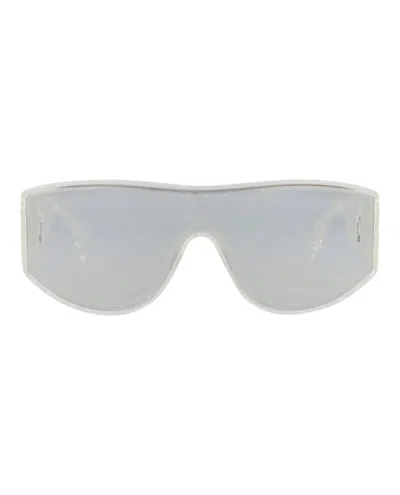 Fendi Shield-frame  Sunglasses With Saddle Nose Bridge