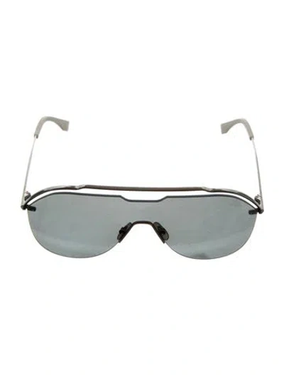 Pre-owned Fendi Shield Tinted Sunglasses